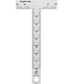 Amazon.co.jp: ウチダ T型定規 透明両縁 60cm 1-806-2060 : 文房具